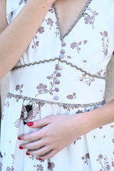 Afternoon in France Dress 19705 White