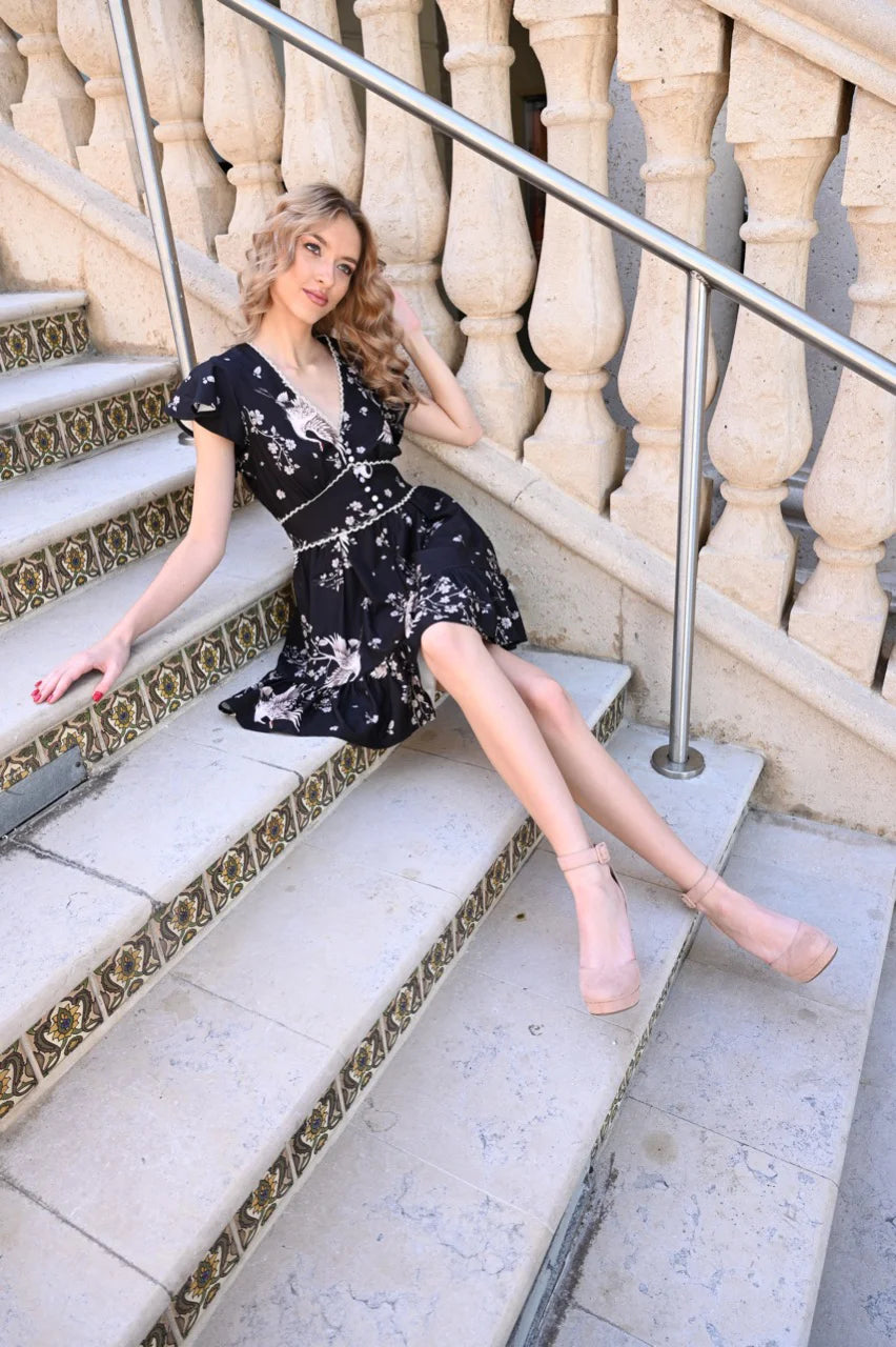 Afternoon in France Dress