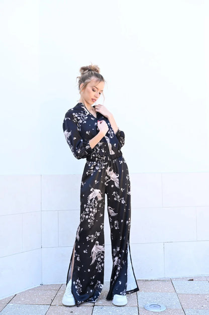 Floral Elegance Jumpsuit 5832