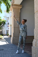 Sleek Blossom Tracksuit 5709