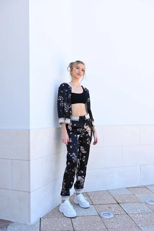 Sleek Blossom Tracksuit 5709