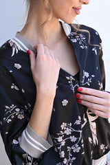 Sleek Blossom Tracksuit
